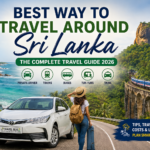 Best way to travel around Sri Lanka with private driver, train and taxi travel options