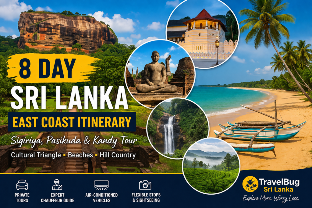 8 Day Sri Lanka East Coast Itinerary